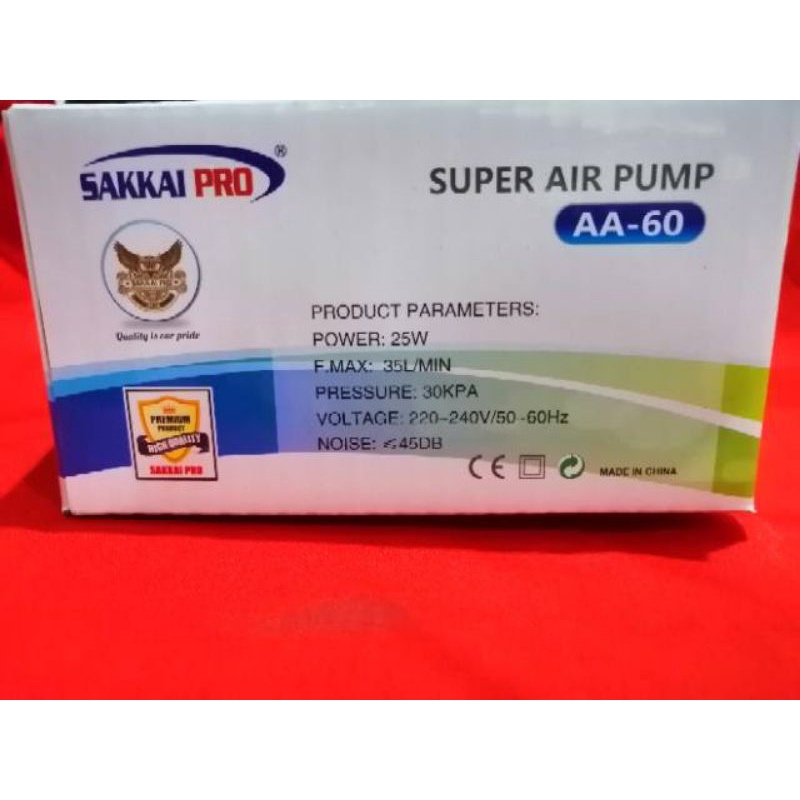 Mesin airpump aerator SAKKAI PRO AA 60