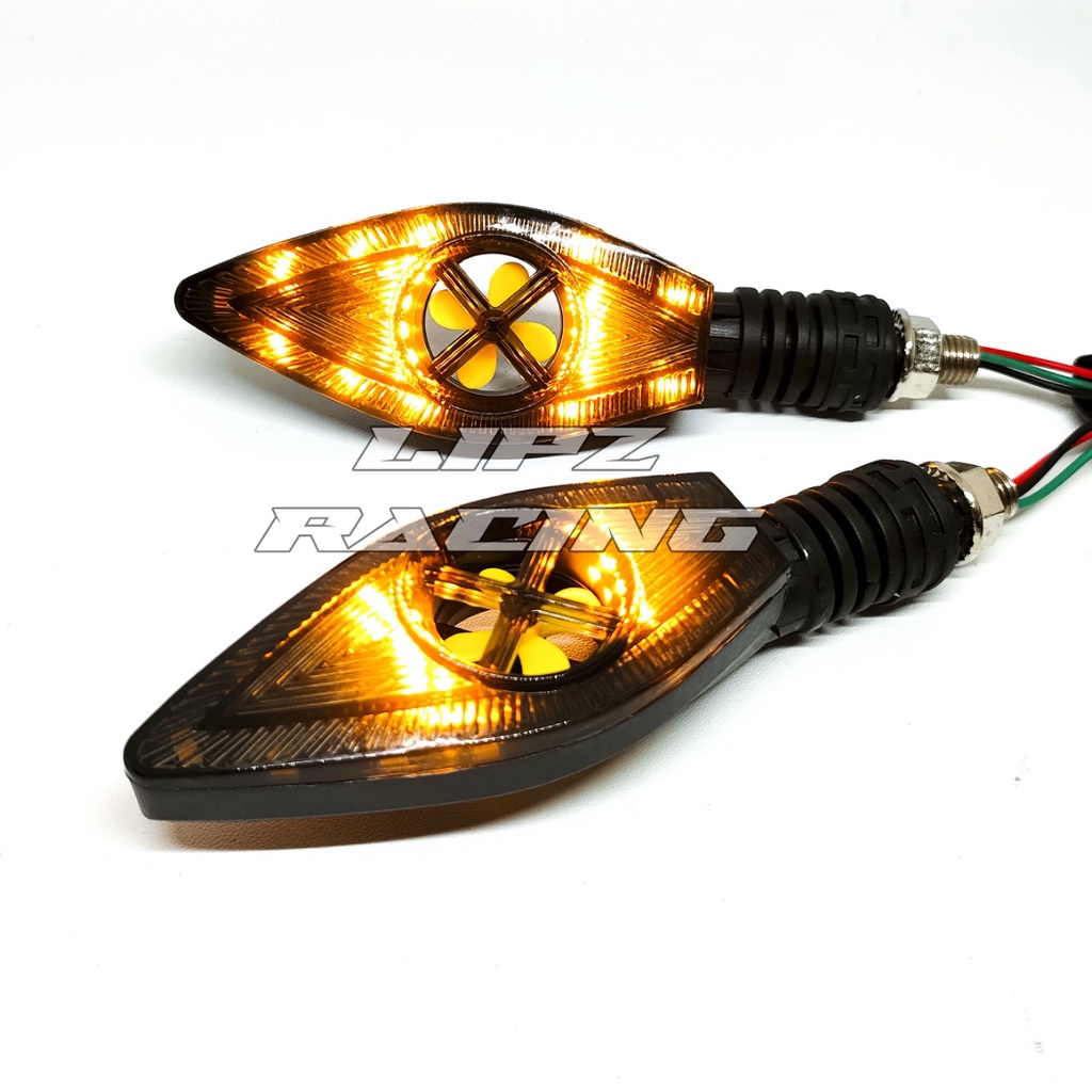 LAMPU SEIN VARIASI NYALA RUNNING + SENJA MODEL PANAH UNIVERSAL VIXION / CBR / CB150R / VARIO 150 LED