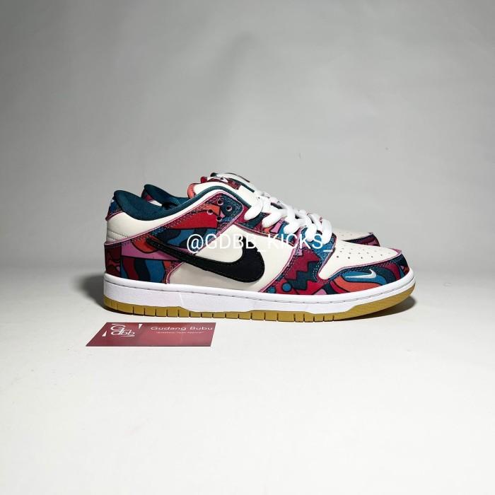 Termurah - Nike Sb Dunk Low Pro Parra Abstract Art 2021 100% Original Material - Promo