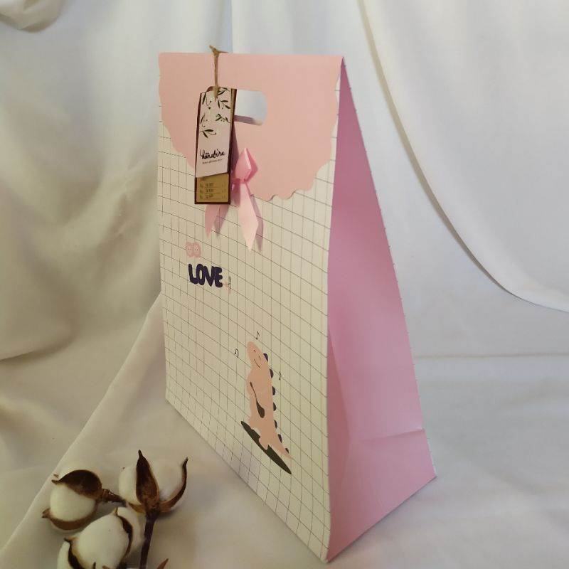 Paper Bag Motif M (PBP/09) | Tas Kertas Kado | Tas Ulang Tahun | Goodie Bag-2