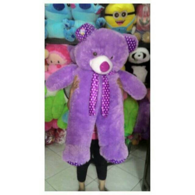 Boneka teddy bear / tedy bear / teddy / tedy jumbo / besar syal motif