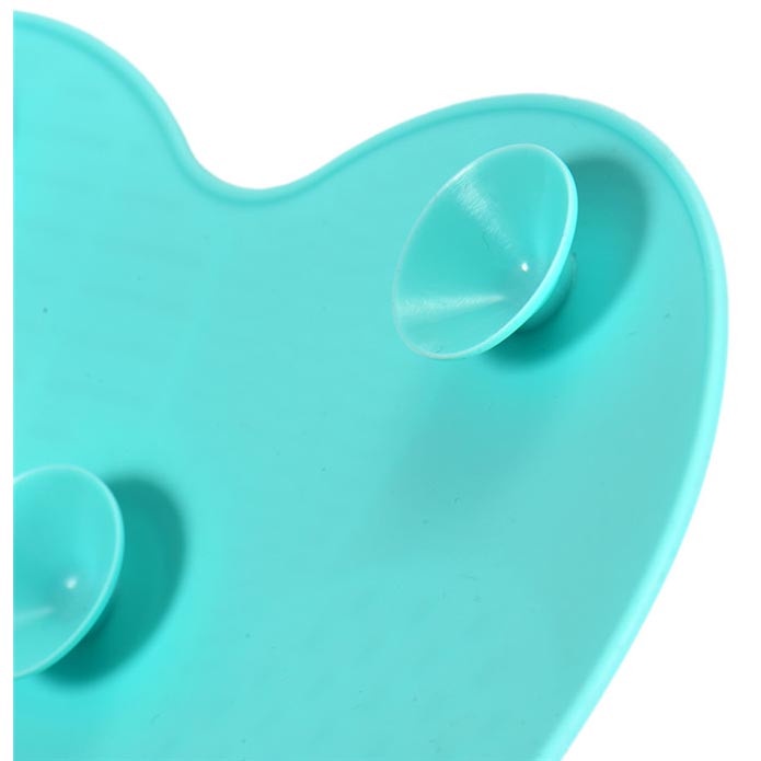 Pembersih Kuas Make Up Silicone Pad - Mint