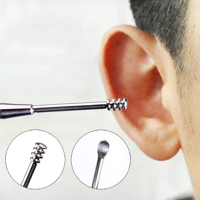 Alat Pembersih Telinga Korek Kuping Ear Wax Picker 7 PCS