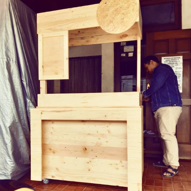 gerobak minuman , gerobak jus murah