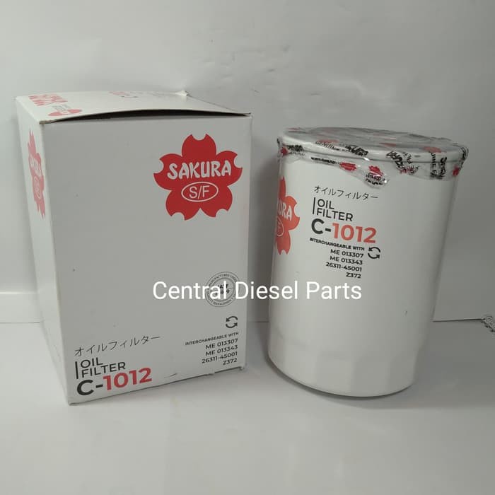 Filter Oli Oil Filter Ps110 Canter Ps125 Canter C 1012 C1012 Sakura Shopee Indonesia