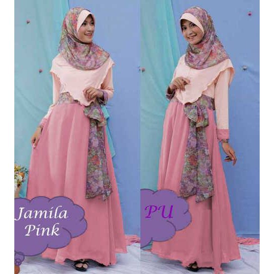 JAMILA PINK Bergo