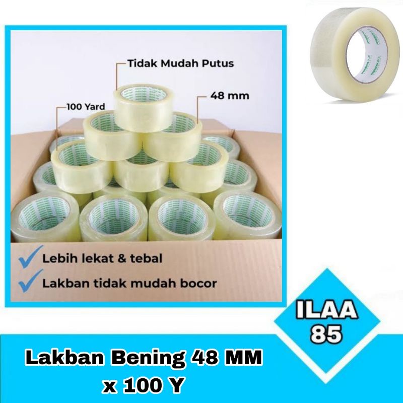 

Lakban Bening 48 MM x 100 Y