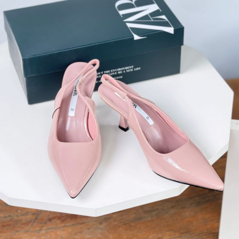 Sepatu Pink | Sepatu Kerja | Sepatu Ngantor | Sepatu Zara | Zs842