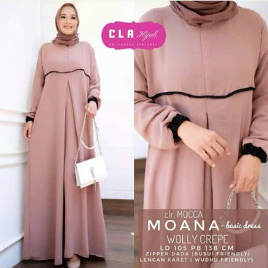 BUY 1 GET 1FREE | 5L XXXL XXL XL L M S || MOANA CASUAL MAXI DRESS JUMBO TERLARIS