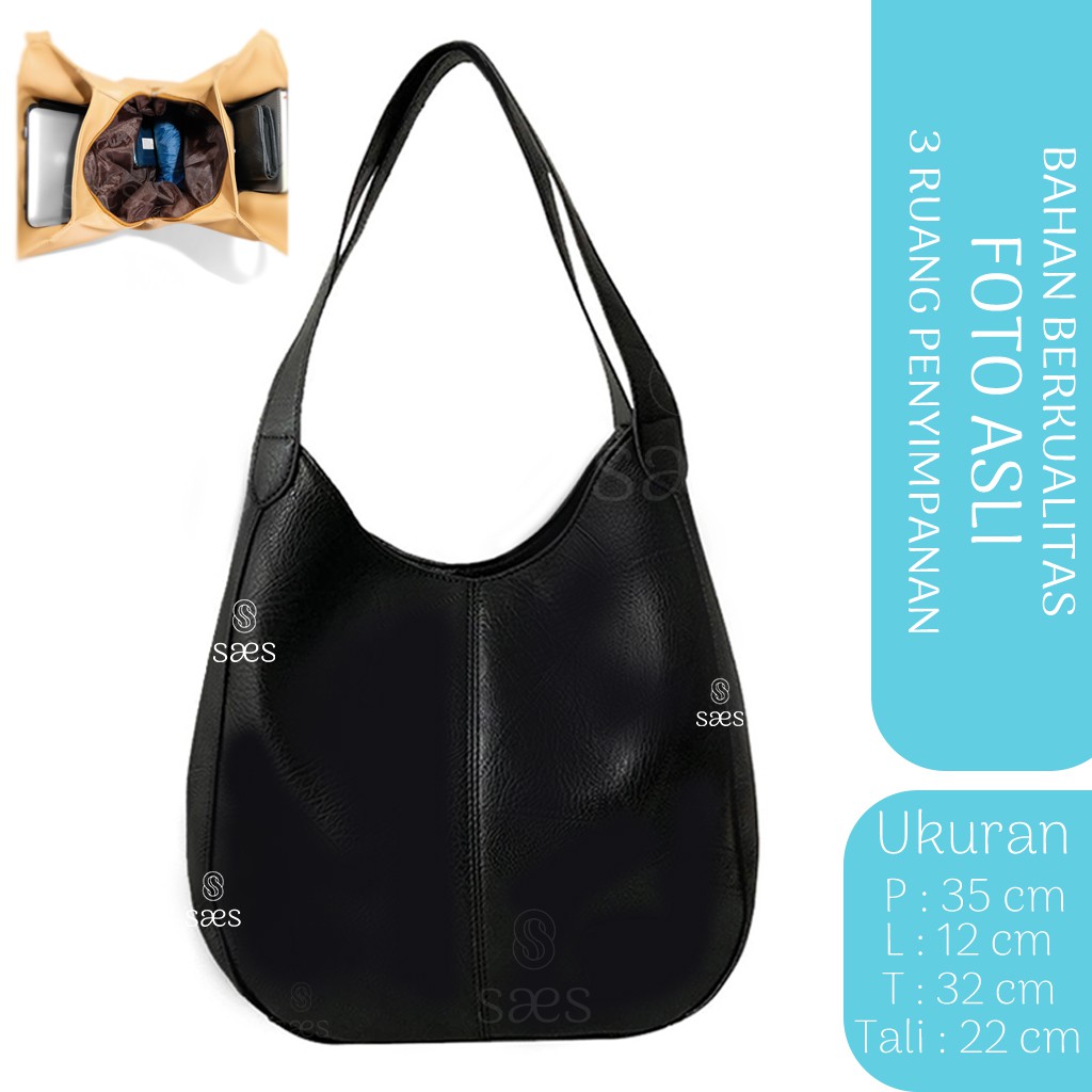 HOBO BAG VINTAGE DESIGNER BROWN saes Tas Kerja Tas Kantor Kulit Murah Widuri saes store 004