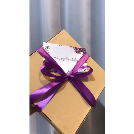 

Tambahan packaging gift box & birthday card