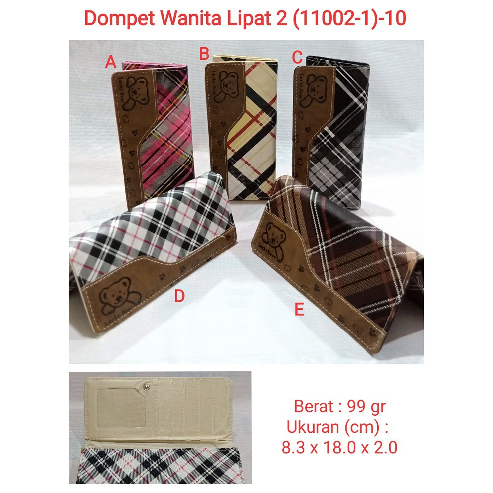 Dompet Wanita Dewasa &amp; Anak2 Lipat 2 (11002-1) 10