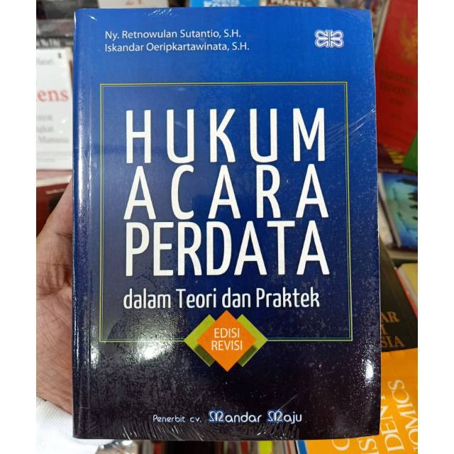 Jual Buku Hukum Acara Perdata Dalam Teori Dan Praktek By Retnowulan ...