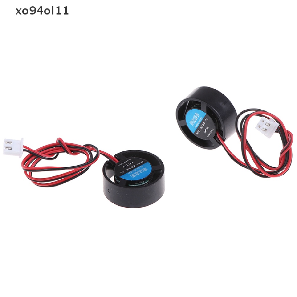 Kipas Pendingin Mini Bulat 25.5x10mm 5V 9V 12V 24V Dengan Lampu LED Untuk Radiator Komputer