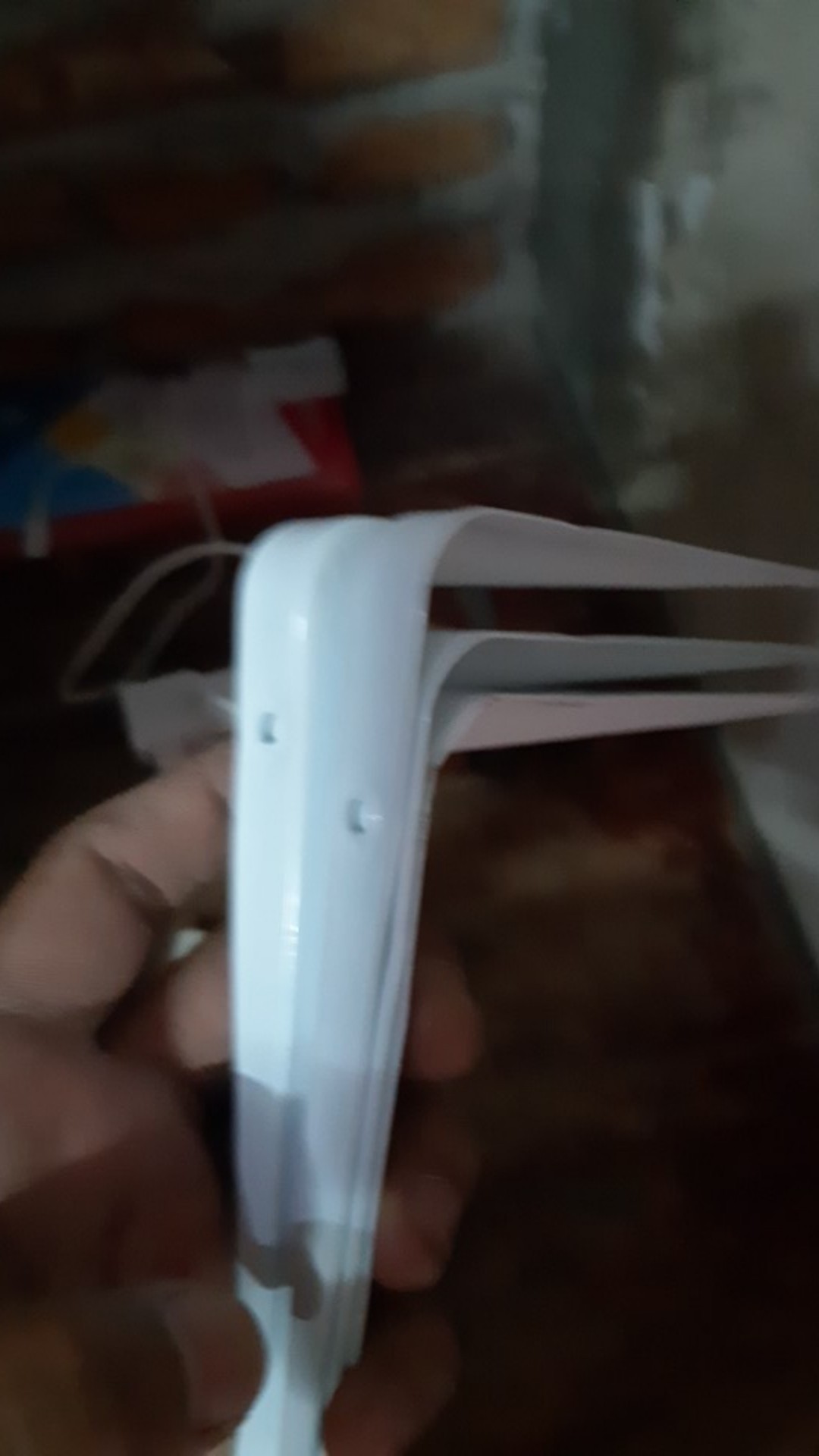 Sikurak Besi Siku Penyangga Rak 5x6 Inch Putih Tebal (per Pasang)