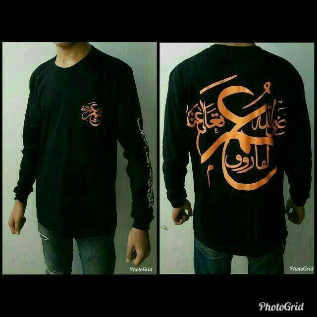 KAOS DAKWAH TANGAN PANJANG KHALIFAH SAHABAT NABI MUHAMMAD SAW