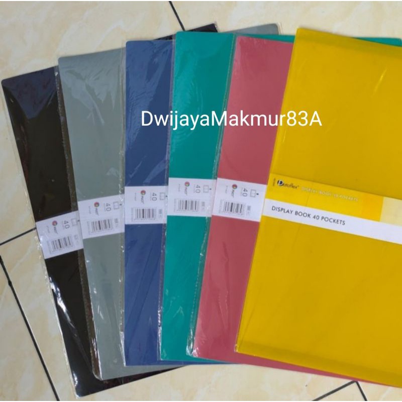 

Display Book / Clear Holder 40 Pockets