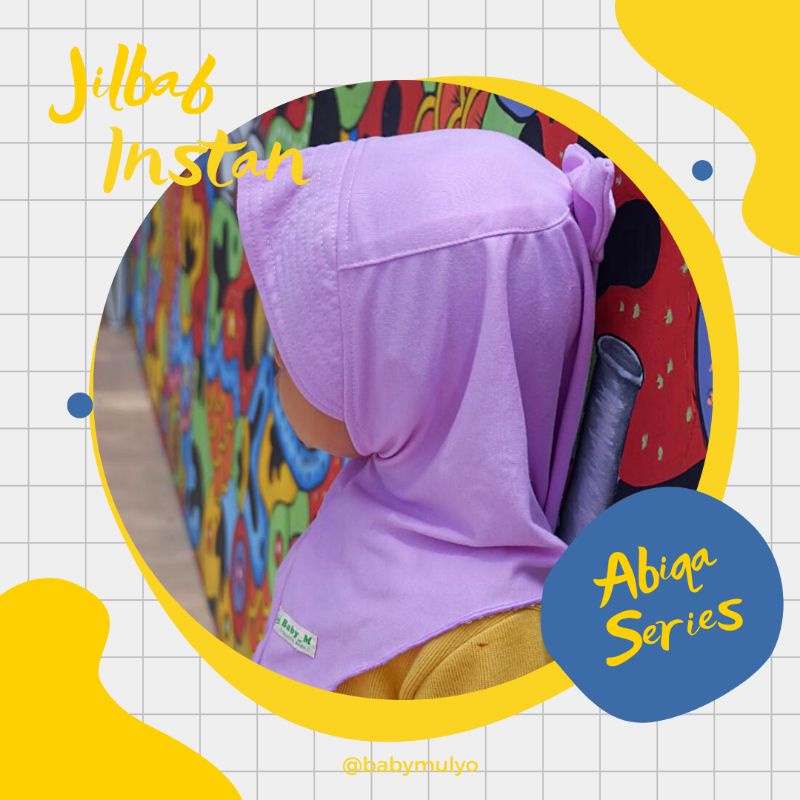 Jilbab Instan Abiqa Series Anak // Jilbab Instan Anak