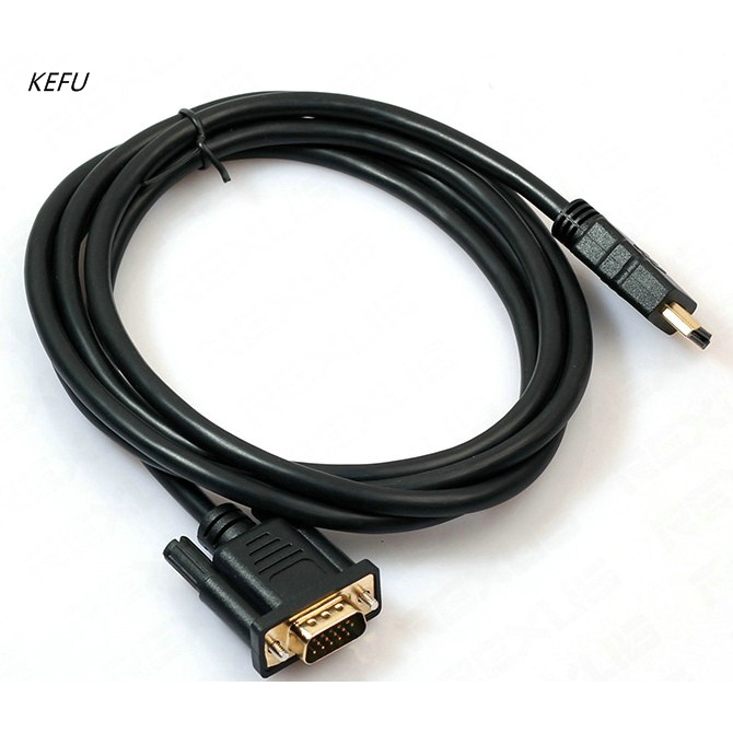 Kabel HDMI to VGA HD Adapter Cable 1.8m, 3m - HDMI male to VGA male BD