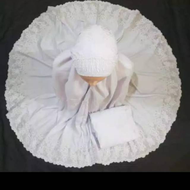 Mukena bordir padang