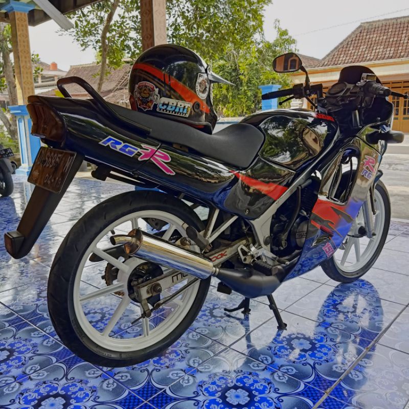 mufler knalpot standar racing Suzuki RGR 150 sprinter crystal jumbo TXR RGV gama panther jerung