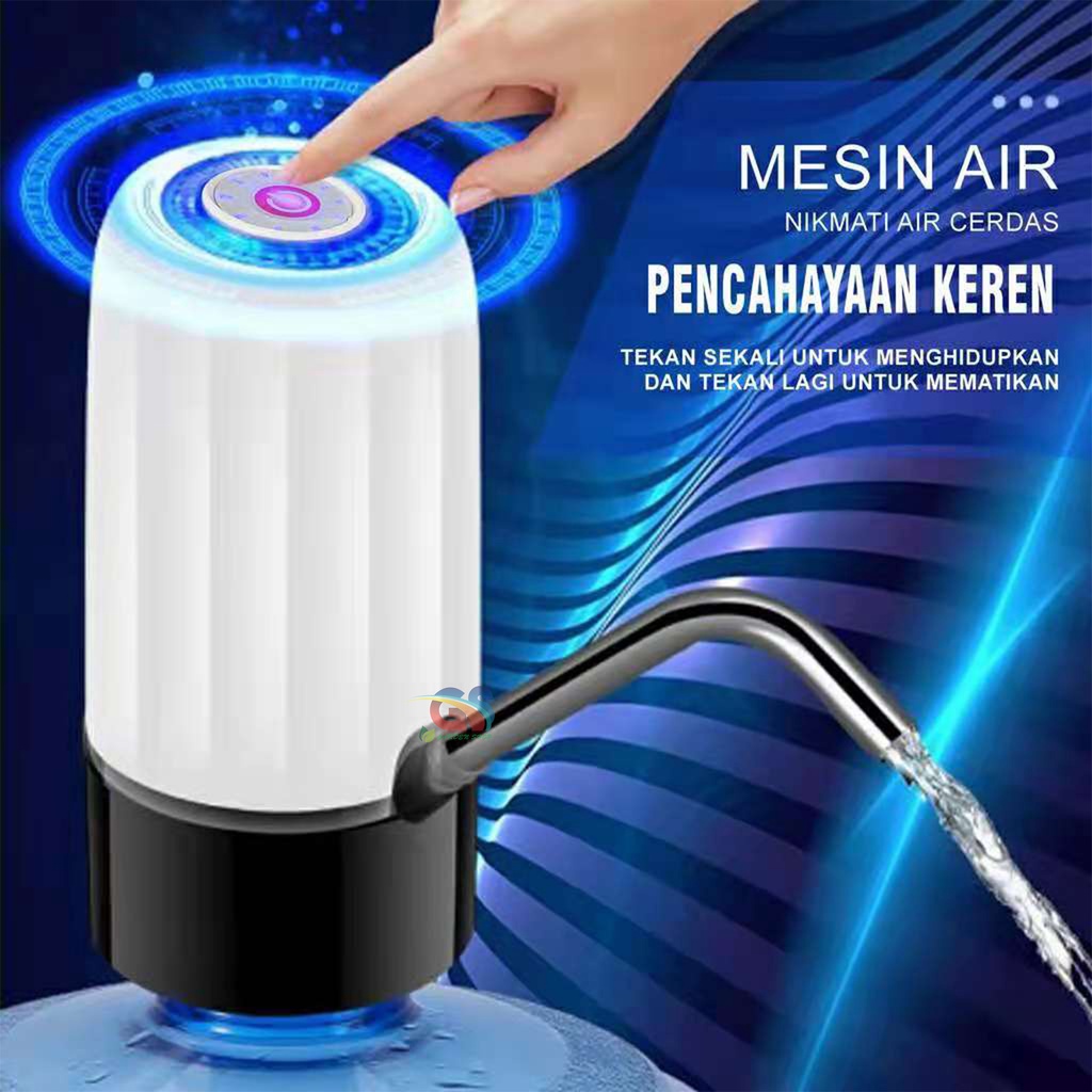 Pompa air galon water dispenser / pump air minum mini canggih recharger elegan