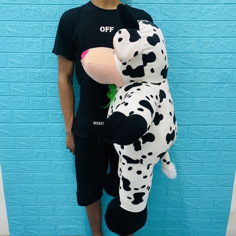 Boneka Sapi Jumbo Standing Berdiri Tinggi 1 Meter Berlabel SNI