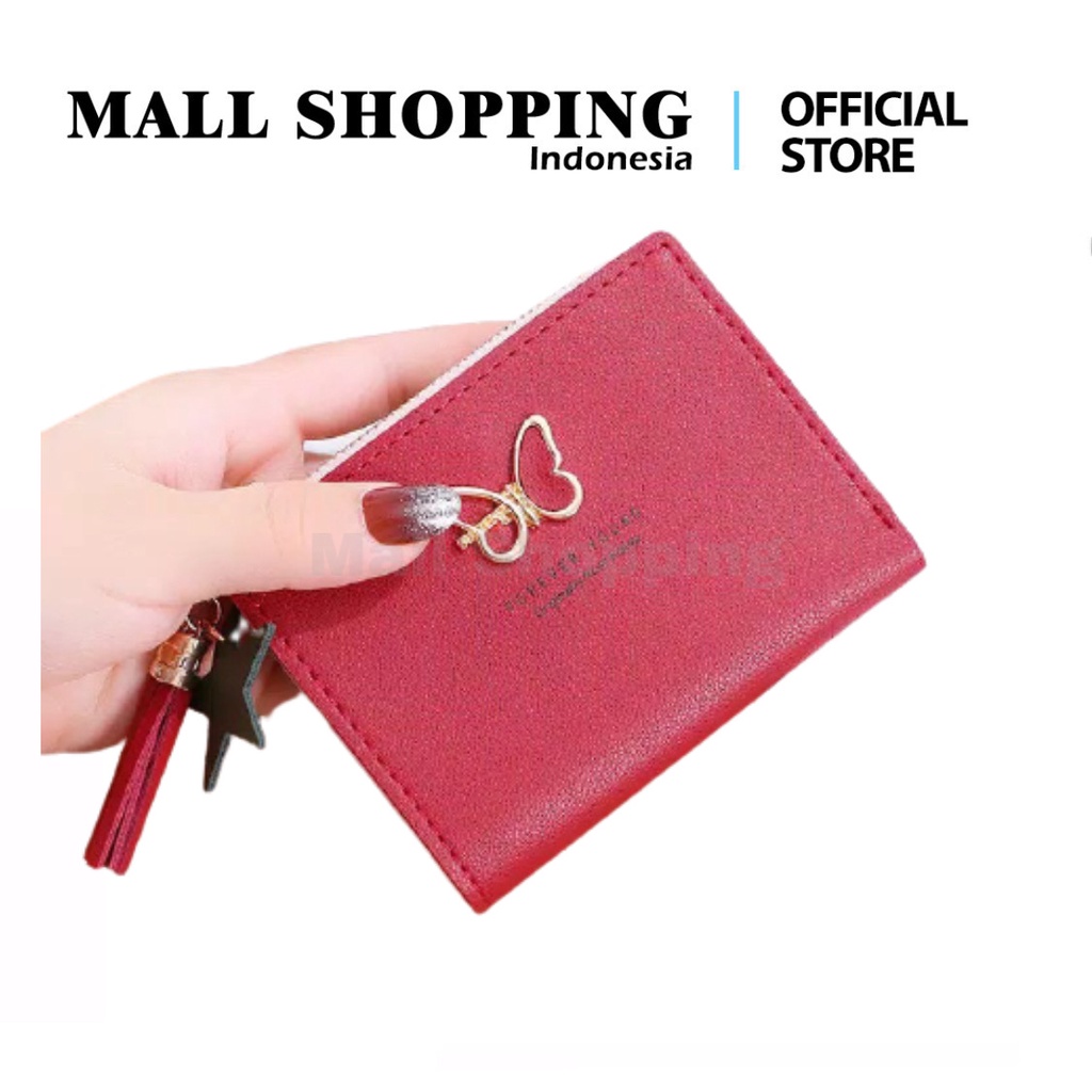 (COD) Dompet Wanita Dompet Lipat Import Dompet Kecil MALLSHOPPING