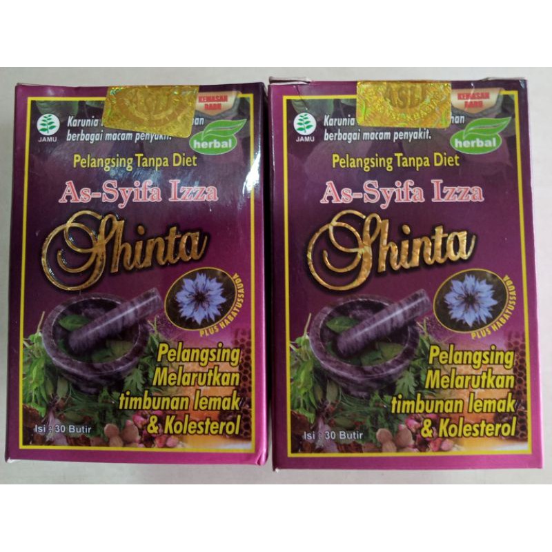 Kapsul pelangsing Shinta (As-syifa izza)