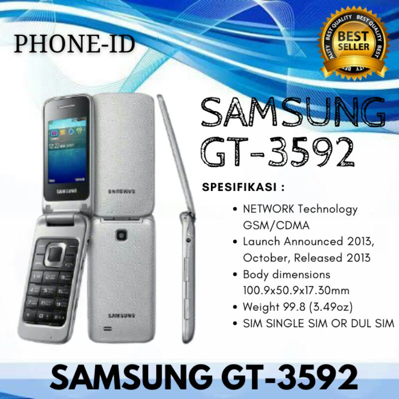 SAMSUNG LIPAT GT-3592 ORIGINAL SAMSUNG LIPAT ORIGINAL 100% SAMSUNG LIPAT MURAH SAMSUNG LIPAT MURAH