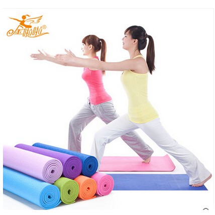 yoga mat matras pilates gym fitness senam alat olahraga kesehatan anti slip plank good quality tebal