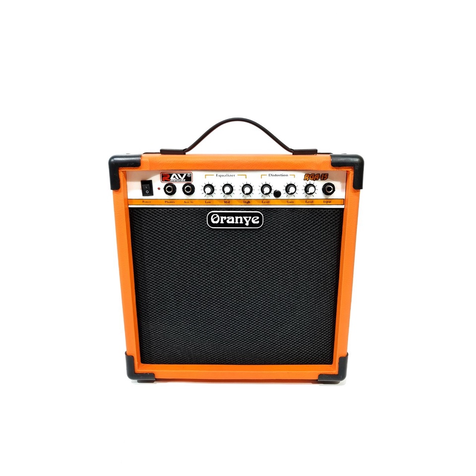 Ampli Gitar dan Bass Merk Oranye Ukuran 8 Inch ada Distorsi Jakarta Murah Amply Amplifier Orange