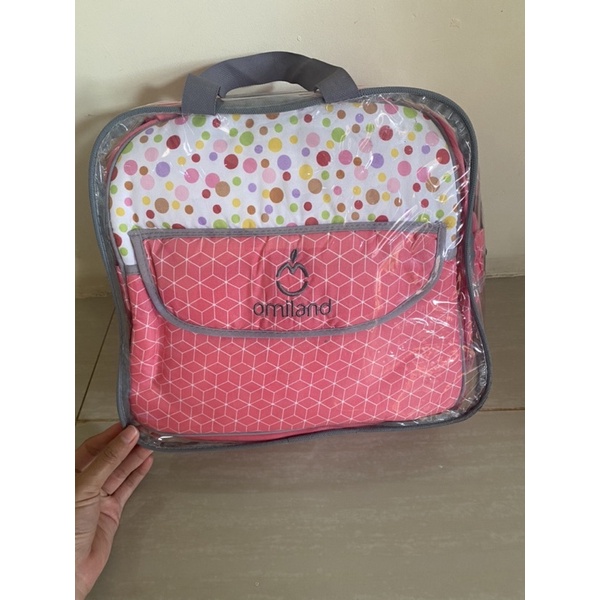 Omiland tas bayi medium cube series