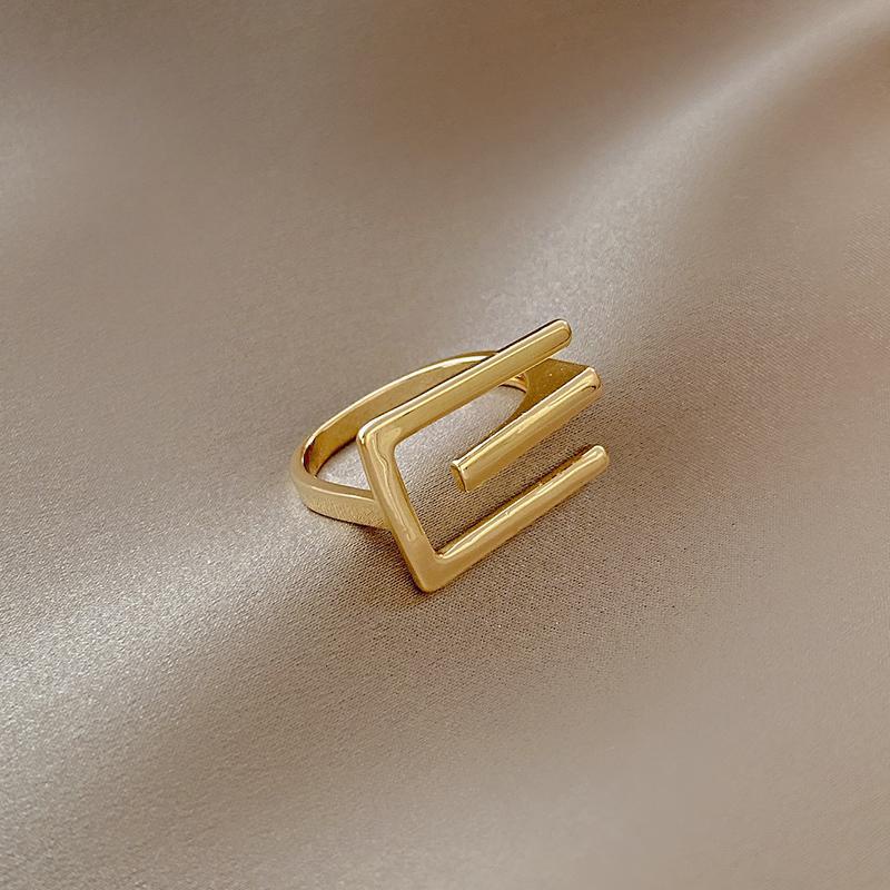 ♡Source Buku Literatur Dalam Bahasa Mandarin♡Cincin Model Terbuka Gaya Retro Eropa Amerika Untuk Wanita