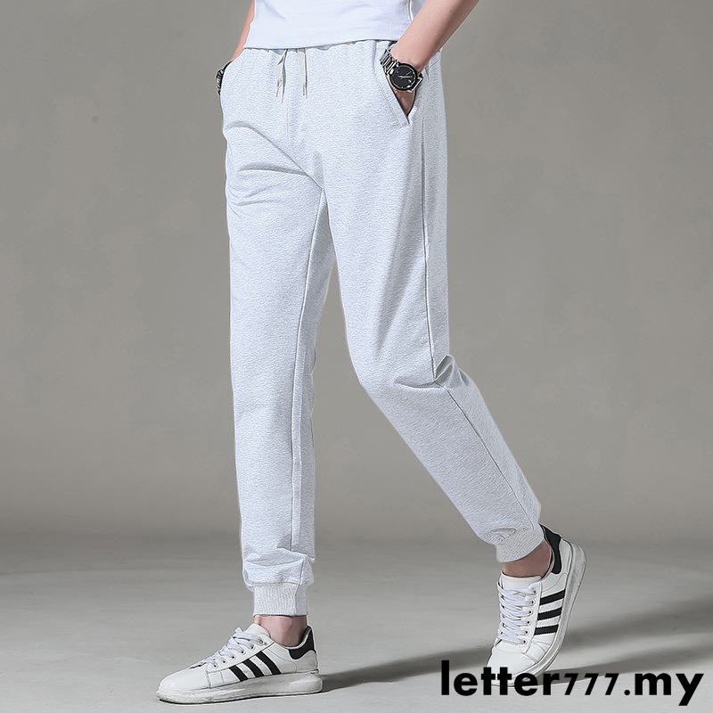 FF Celana Jogger Polos Sweatpants Celana Pria Panjang Olahraga