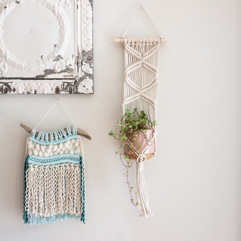 Macrame Plant Hanger Pot gantung macrame Tali Gantungan pot macrame