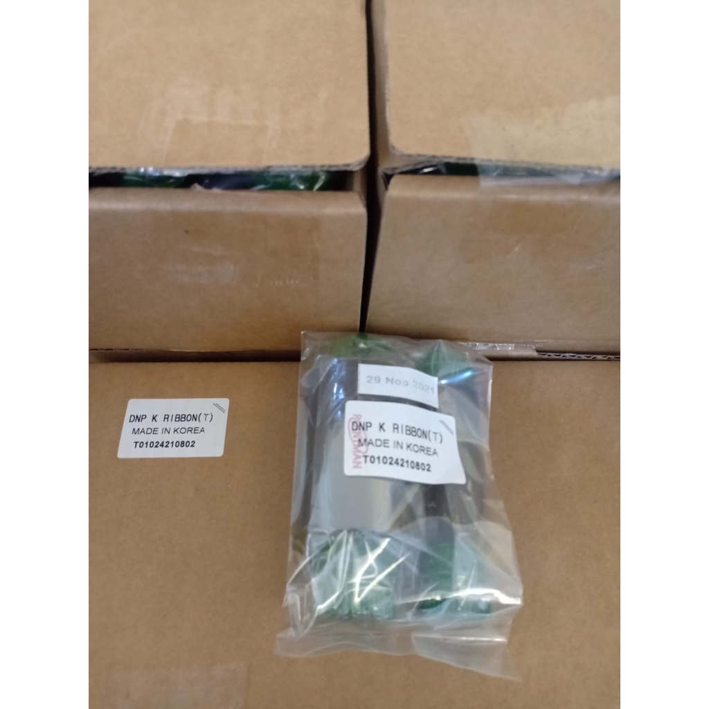 Ribbon Printer Kartu UJI KIR / Ribbon Card Printer Pointman Nuvia N30 dan Nuvia N20 Black (Mono)