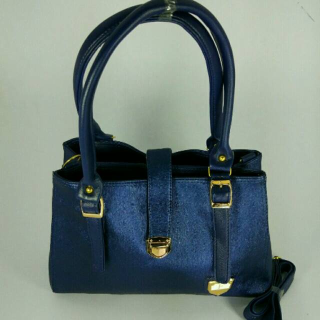 Tas Wanita Biru Tua , Hand Bag Tote Bag Sling Bag Tas Murah