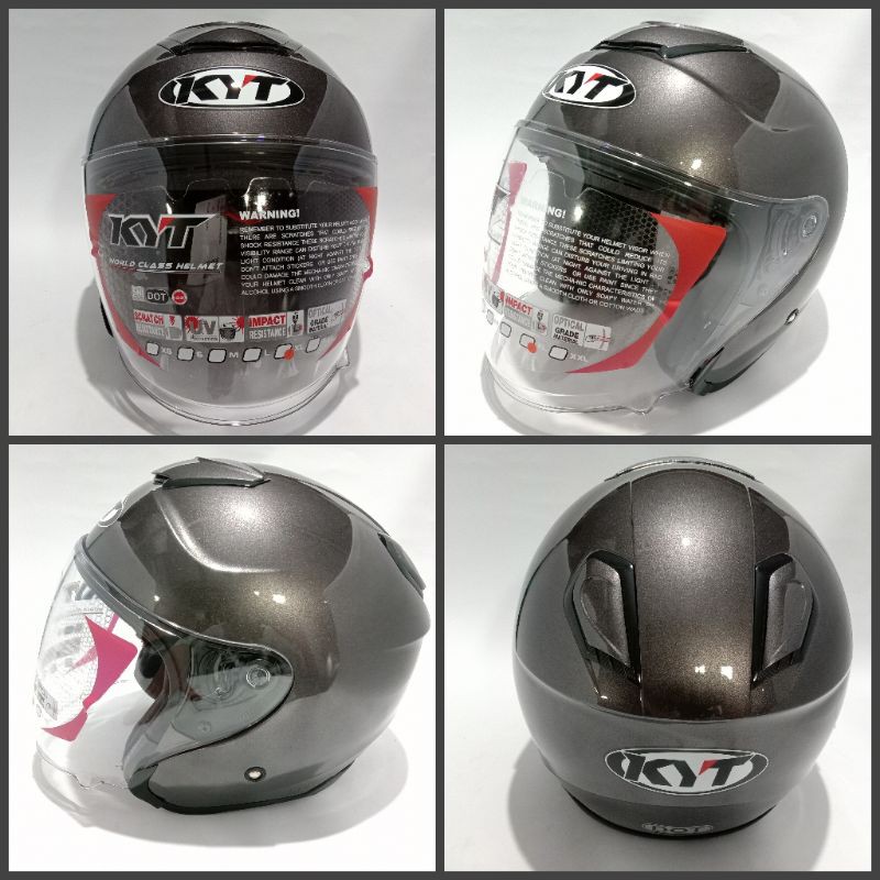 Helm kyt kyoto abu tua/gunmetal