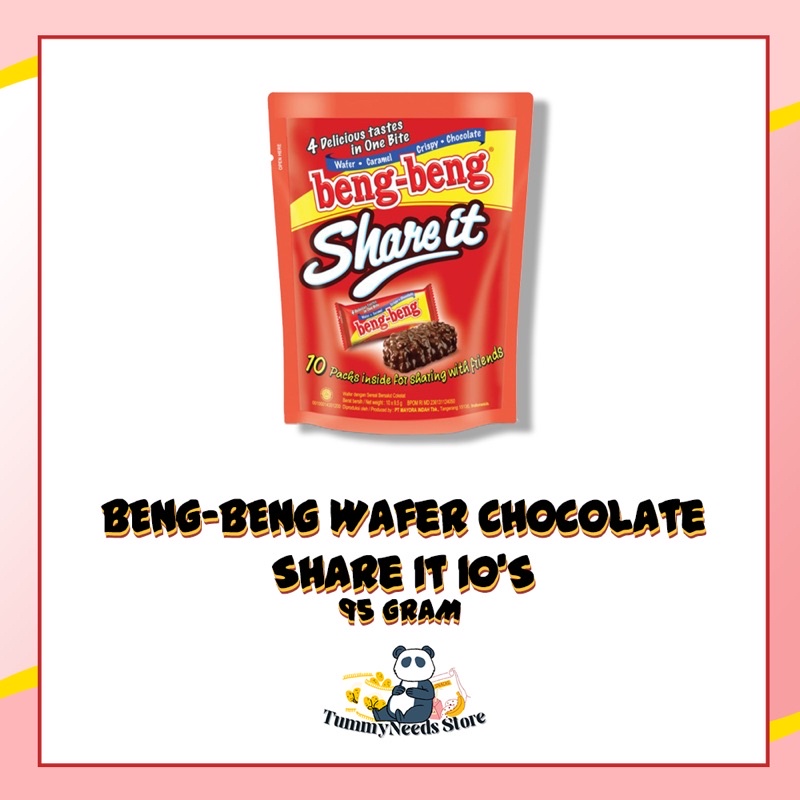 

BENG-BENG Wafer Chocolate Share It 10'S 95 Gram