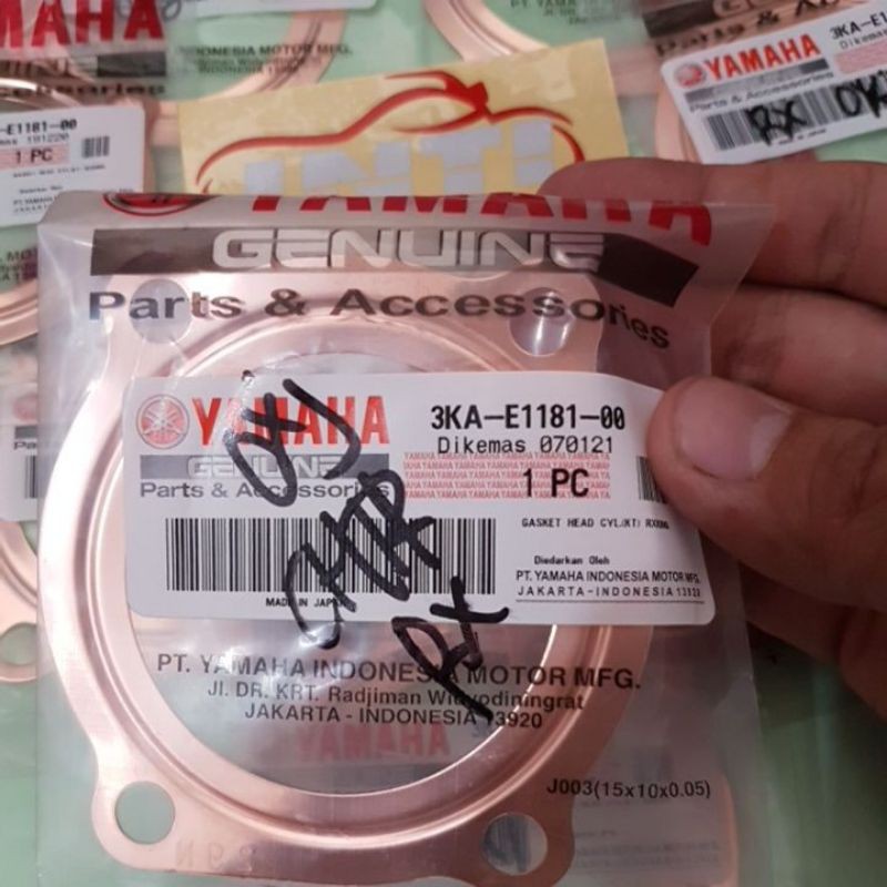 Jual Gasket Asli Yamaha Origonal Sil Seal Head Rxk Rxs Tiara