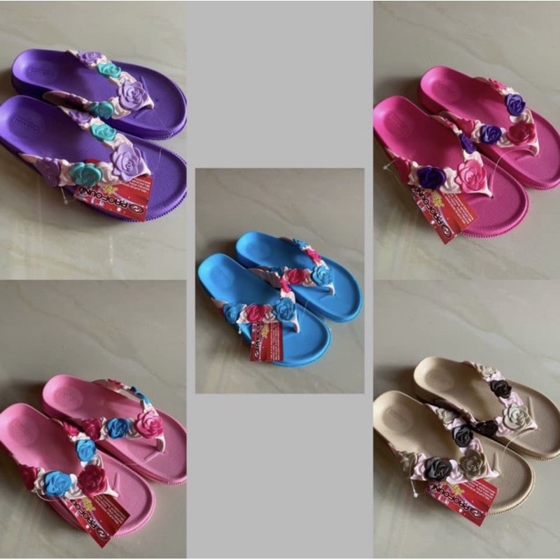 SANDAL JEPIT KARET ANAK PEREMPUAN -NEW ERA(31-35)