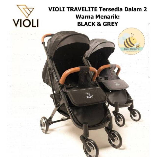 VIOLI TRAVELITE Stroller / stroller cabin sized / kokoh