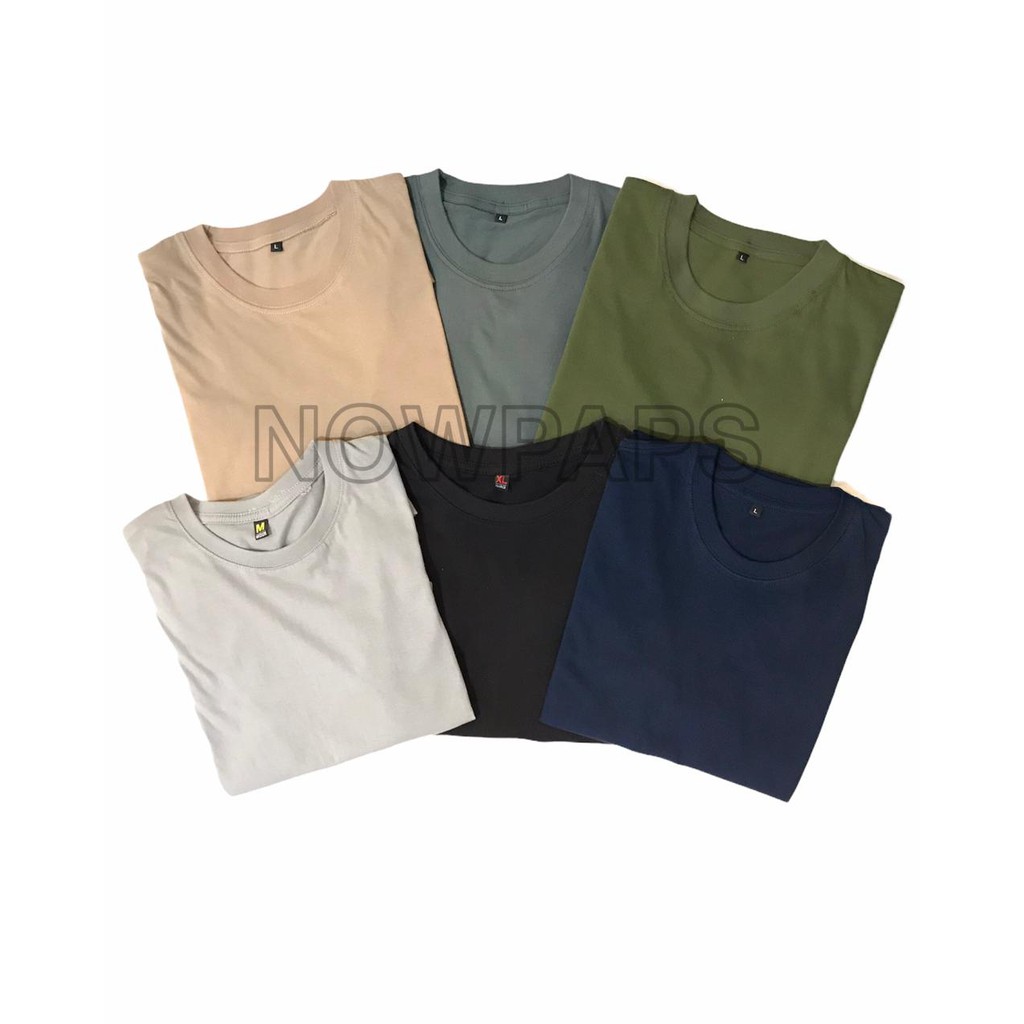 baju kaos polos basic lengan pendek.kaos unisex men/women.kaos polos warna-warni lengan pendek.30s