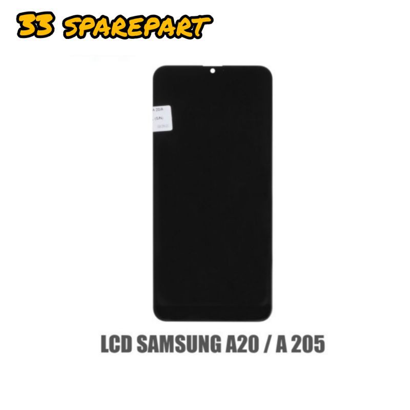 LCD FULLSET SAMSUNG A20 / A205 ORI INCELL