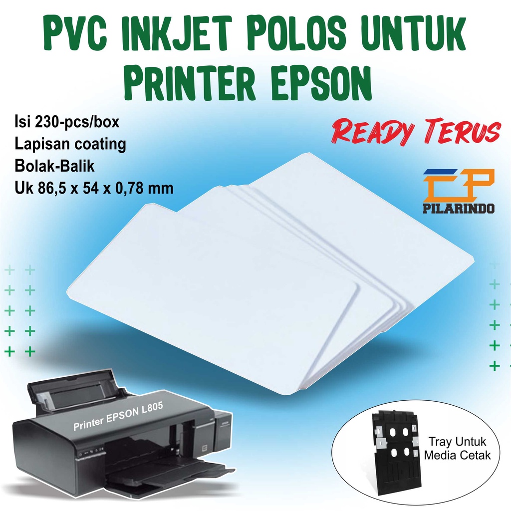 

PVC Inkjet / Kartu inkjet Polos Termurah