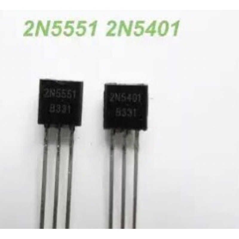 Jual Transistor 2n5401 2n5551 Indonesia Shopee Indonesia