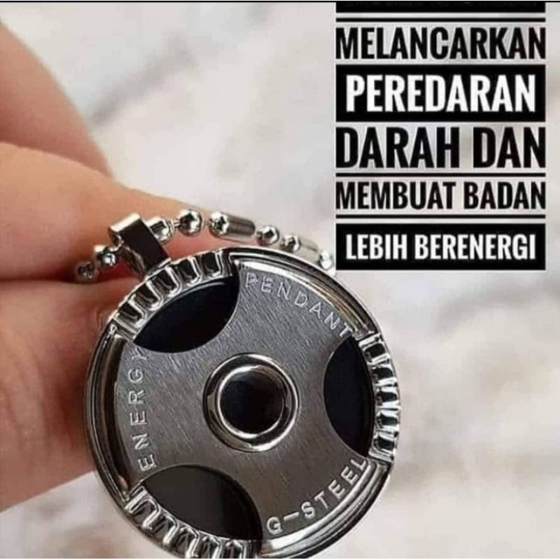 Kalung Kesehatan Aura GSteel MCI