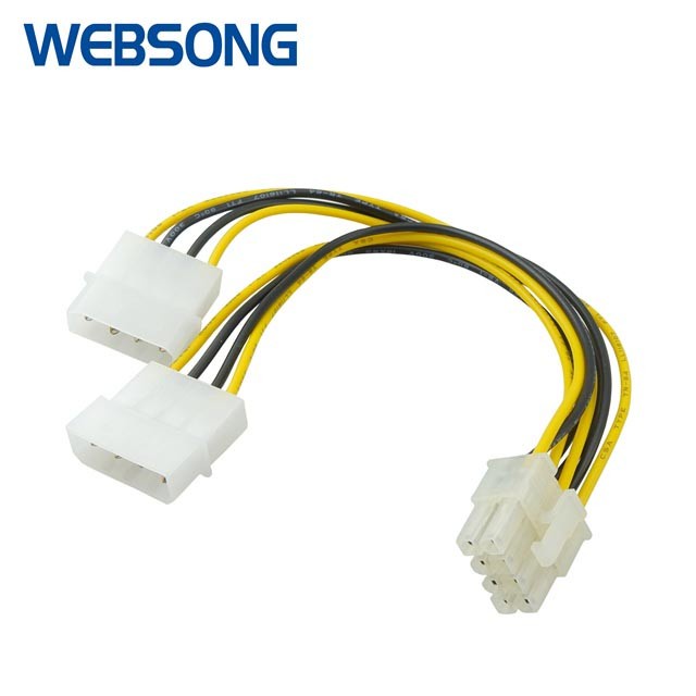 Kabel Power Molex to ATX12V 8pin High Quality Websong