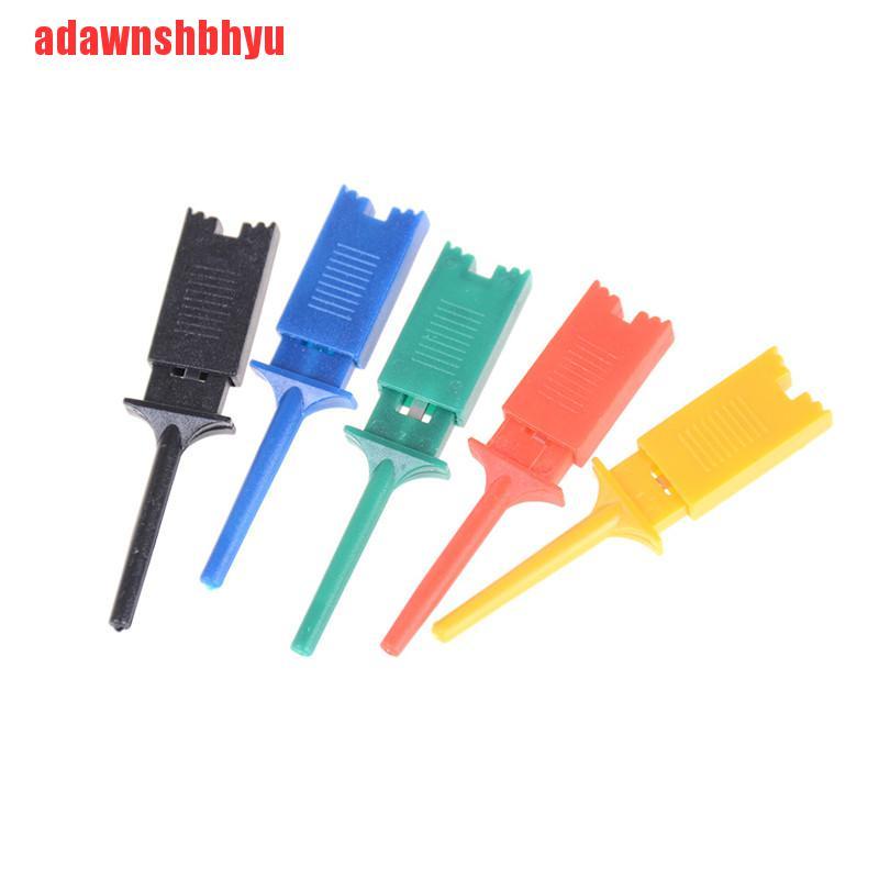 10pcs Klip Kait Grabber Probe Multimeter Smd Ic Soic Mini